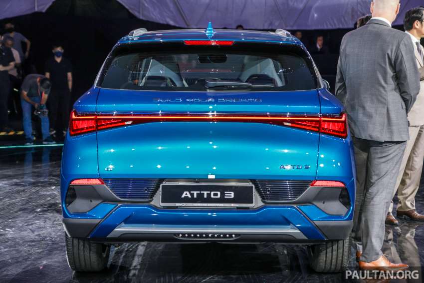 BYD Atto 3 EV kini di Malaysia — 49.92 kWh atau 60.48 kWh, capai jarak hingga 480 km, harga dari RM149,800 1555045