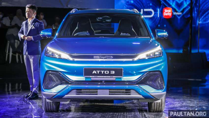 BYD Atto 3 EV kini di Malaysia — 49.92 kWh atau 60.48 kWh, capai jarak hingga 480 km, harga dari RM149,800 1554769