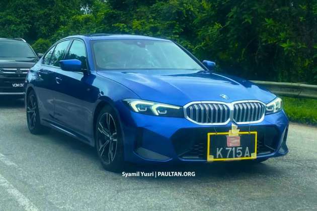 BMW 3 Series 2023 <em>facelift</em> dilihat di Malaysia — G20 LCI bakal dilancarkan, dan terus jadi model CKD?