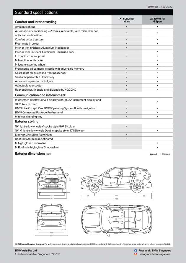 BMW U11 X1 Spec Sheet R2 Paul Tan s Automotive News bmw-u11-x1-spec-sheet-r2-paul-tan-s-automotive-news