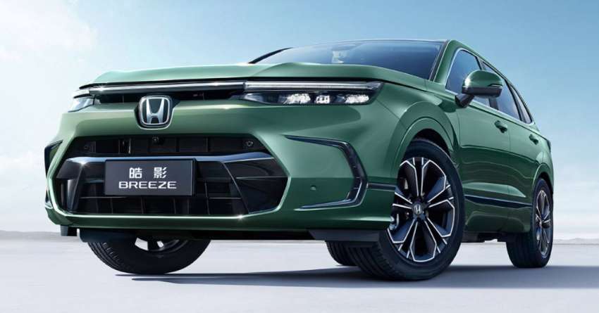 2023 Honda Breeze debuts – restyled 6th-gen CR-V for China; 5 or 7 seats; 1.5L VTEC Turbo, CVT, AWD/FWD Image #1557486