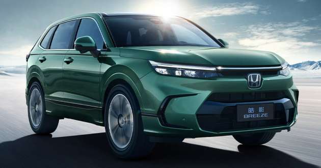 2023 Honda Breeze debuts – restyled 6th-gen CR-V for China; 5 or 7 seats; 1.5L VTEC Turbo, CVT, AWD/FWD