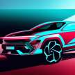 2023 Hyundai Kona revealed – SUV designed as an EV first; larger; also available with ICE and hybrid power