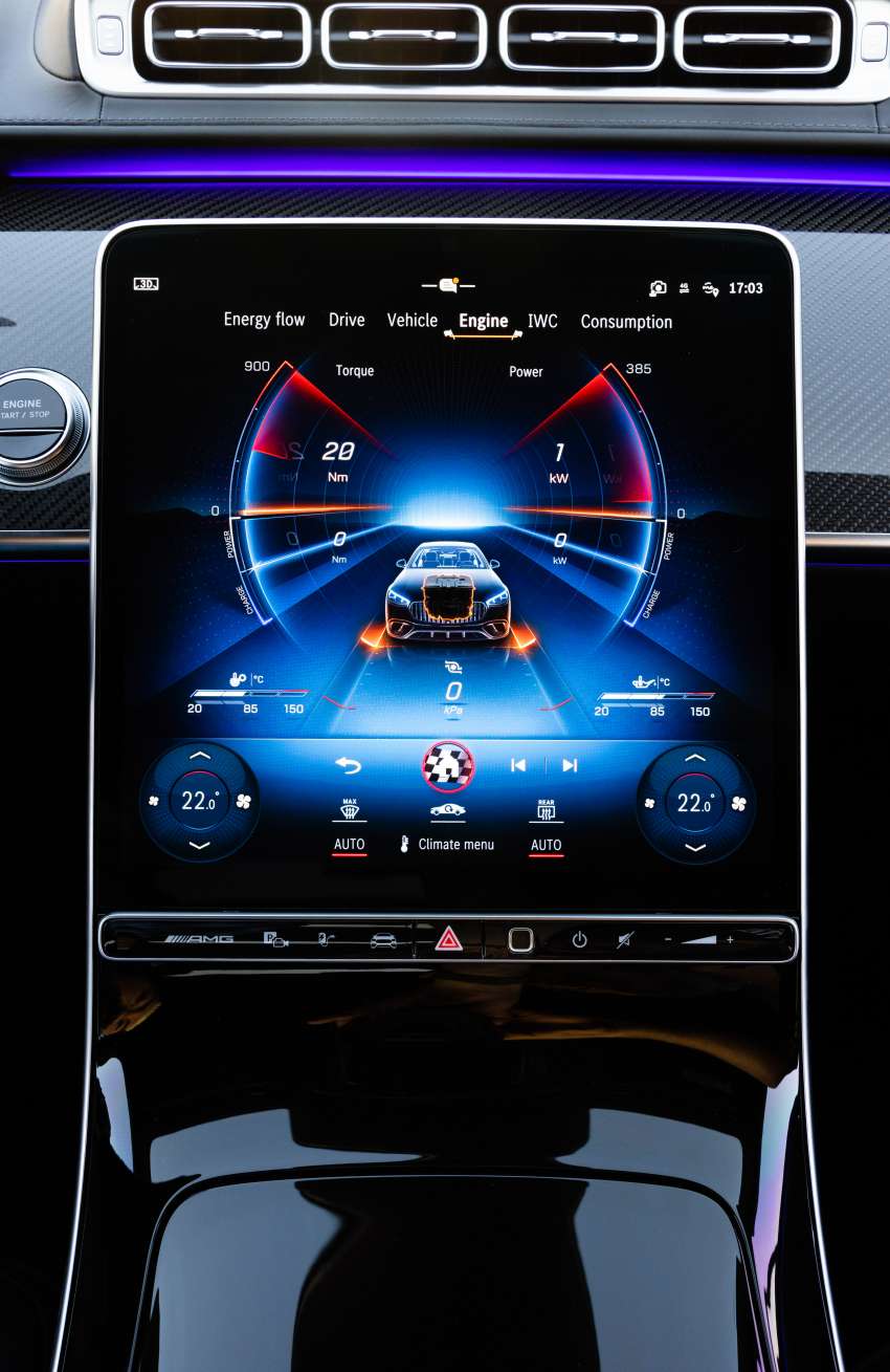 2023 Mercedes-AMG S63 E Performance – V8 PHEV; 802 PS, 1,430 Nm, 33 km EV range; 0-100 km/h in 3.3s 1553885