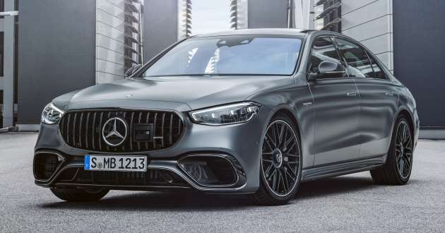 2023 Mercedes-AMG S63 E Performance – V8 PHEV; 802 PS, 1,430 Nm, 33 km EV range; 0-100 km/h in 3.3s