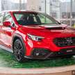 Subaru WRX 2023 di M’sia – sedan, gaya badan wagon; 2.4T 4-silinder flat; 6MT, CVT; dari RM285k