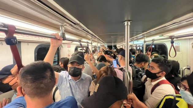 Transport minister Anthony Loke rides rush hour LRT unannounced, will meet Prasarana on improvements