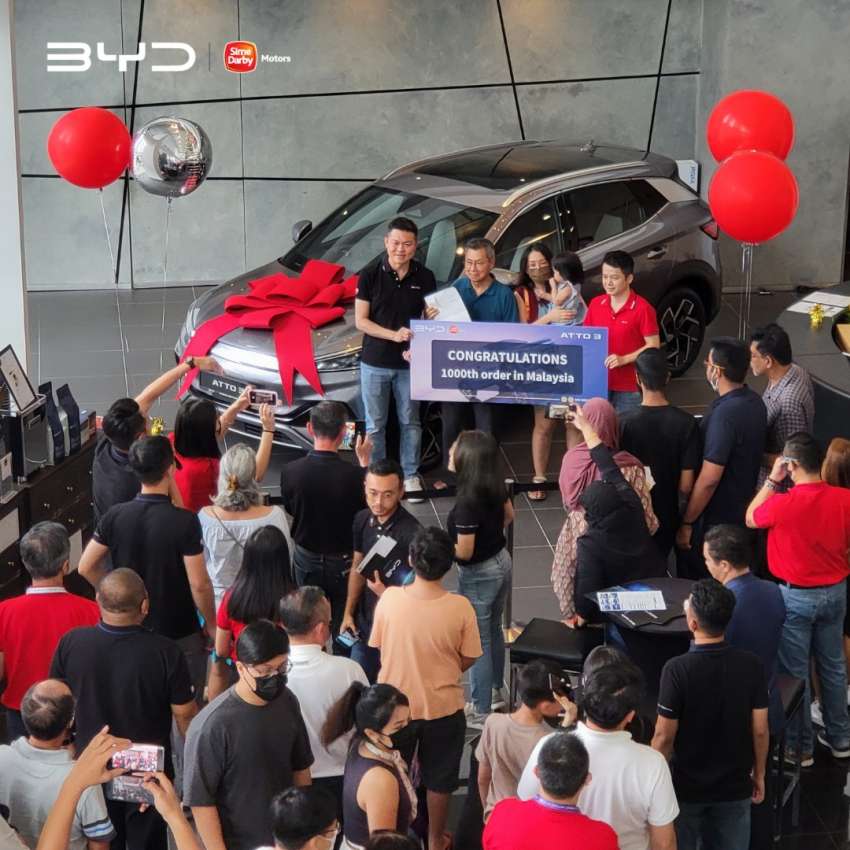 BYD Atto 3 reaches 1k orders in 10 days since launch 1559797