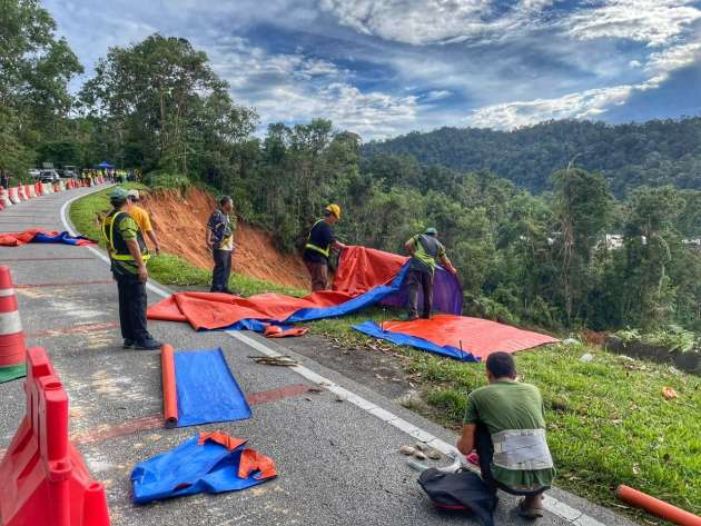 Jalan Batang Kali-Genting Highlands route to fully open by May 2024 – slope repair now 38.6% completed