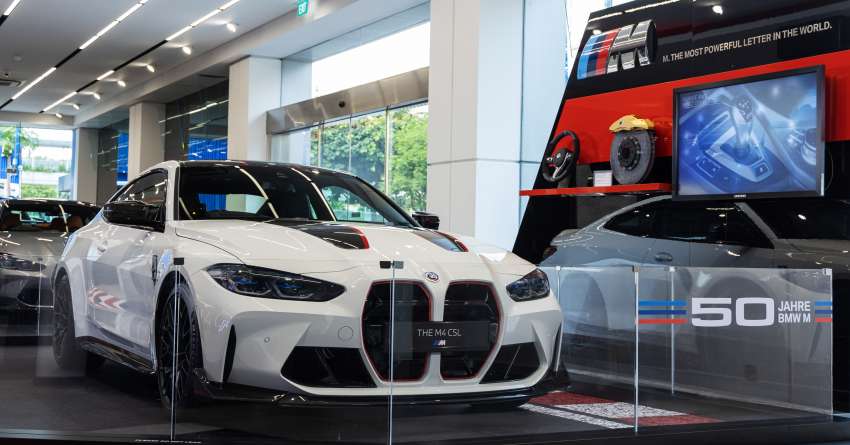 G82 BMW M4 Competition 50 Jahre in Singapore – 3 units only, from RM1.85 mil; M4 CSL also on display 1555650