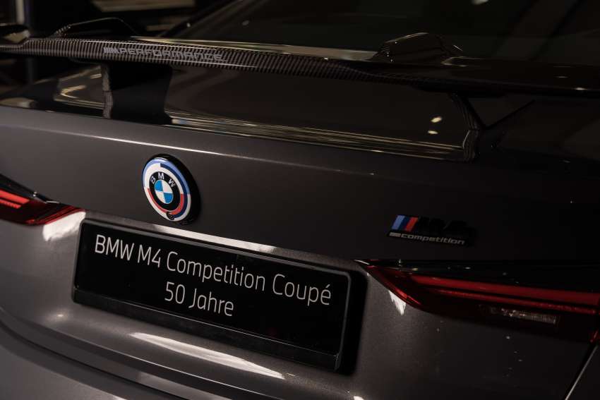 G82 BMW M4 Competition 50 Jahre in Singapore – 3 units only, from RM1.85 mil; M4 CSL also on display 1555644