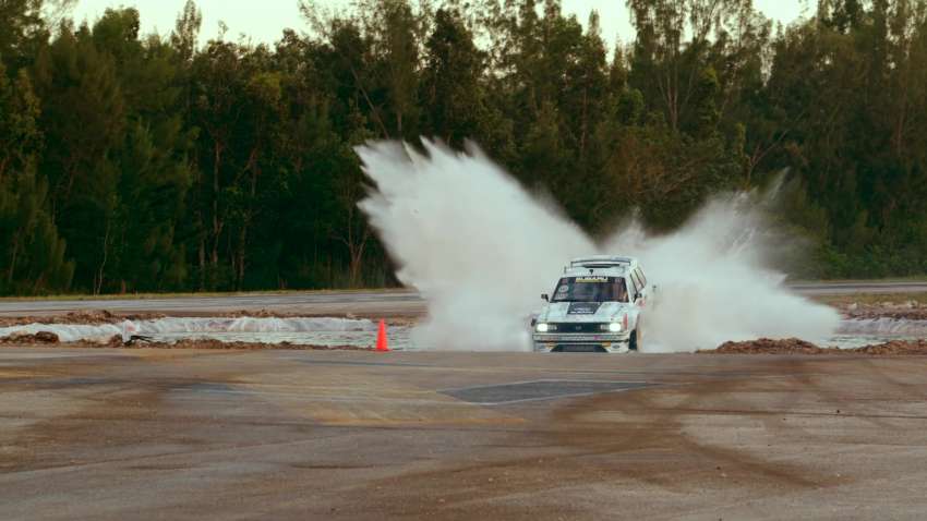 Gymkhana 2022 – Travis Pastrana jumps a helicopter, drifts, shreds tyres in a Subaru GL wagon with 862 hp 1555531