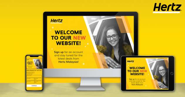 Hertz Malaysia launches revamped website – now with additional 10% discount for first-time car rental users!