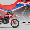 Honda CRF300L dapat pembaharuan warna di Eropah