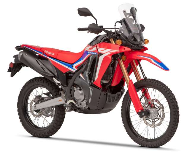 Honda CRF300L dapat pembaharuan warna di Eropah