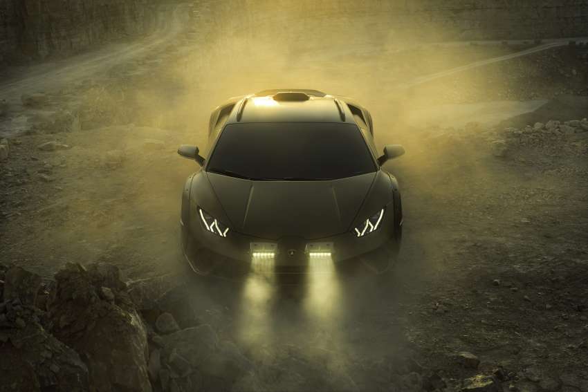 Lamborghini Huracán Sterrato – mid-engined supercar turned off-roader; 610 PS; 1,499 units; from RM1.21 mil 1550788