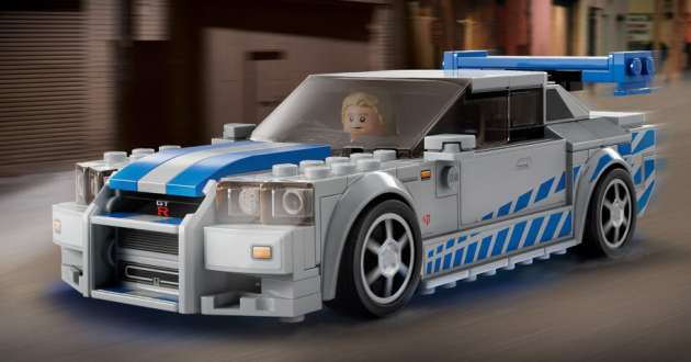 R34 Nissan Skyline GT-R from <em>2 Fast 2 Furious</em> joins Lego Speed Champions – available from Jan 2023