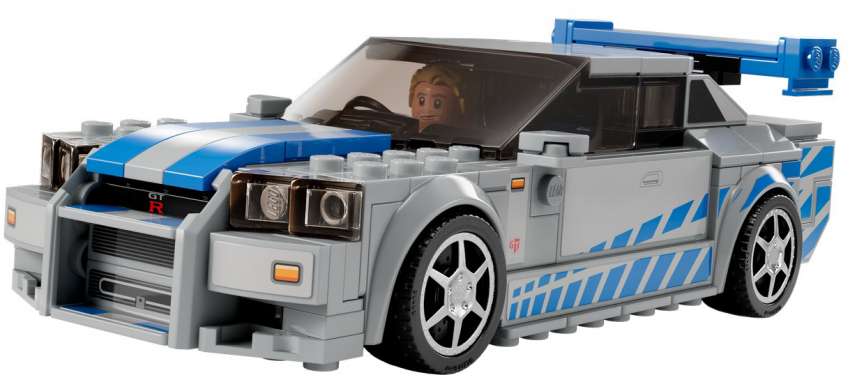 R34 Nissan Skyline GT-R from <em>2 Fast 2 Furious</em> joins Lego Speed Champions – available from Jan 2023 1554565
