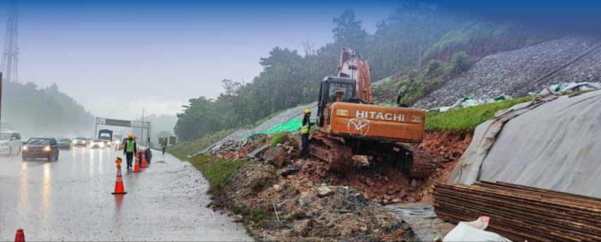 Lorong kiri dan kecemasan di KM426.1 laluan Bukit Tagar di Lebuhraya PLUS ditutup hingga 14 Jan 2023 1560496