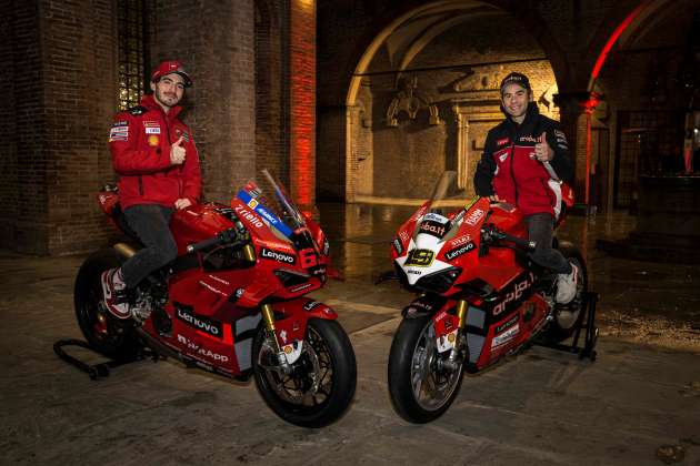 Special edition Ducati Panigale V4s celebrate Borgo Panigale’s 2022 MotoGP and WorldSBK titles