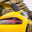 2022 Porsche Cayman GT4 RS in Malaysia – 4.0L NA, 500 PS, 450 Nm, 0-100 km/h 3.4s, from RM1.55 mil