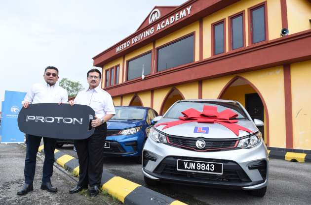 Proton Iriz – 50 units delivered to Metro Driving Academy, specially prepared as training vehicles