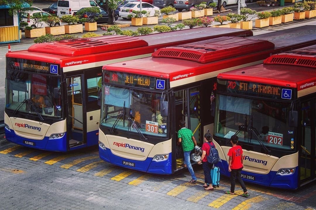 penang free tour bus
