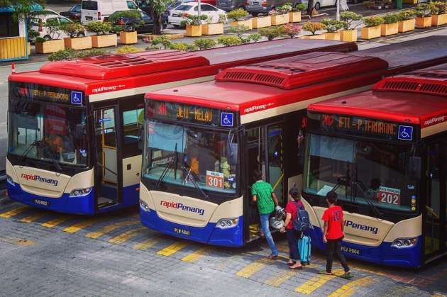 Perkhidmatan bas Rapid Penang percuma dengan tajaan 150k Pas Mutiara dari k’jaan P.Pinang pada 2023