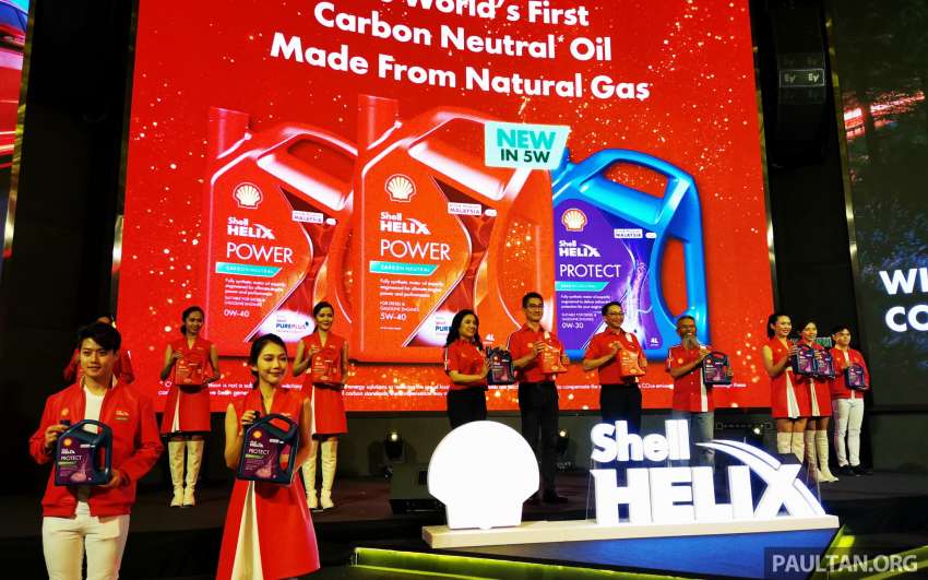 Shell Malaysia keluarkan minyak enjin neutral karbon –  Helix Power 5W-40 dilancarkan, RM280 untuk pek 4L 1550778