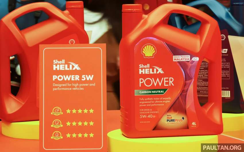 Shell Malaysia keluarkan minyak enjin neutral karbon –  Helix Power 5W-40 dilancarkan, RM280 untuk pek 4L 1550776