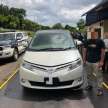 Toyota Estima ‘klon’ disita JPJ di Johor Bahru – pemandu boleh dikenakan denda sehingga RM20,000