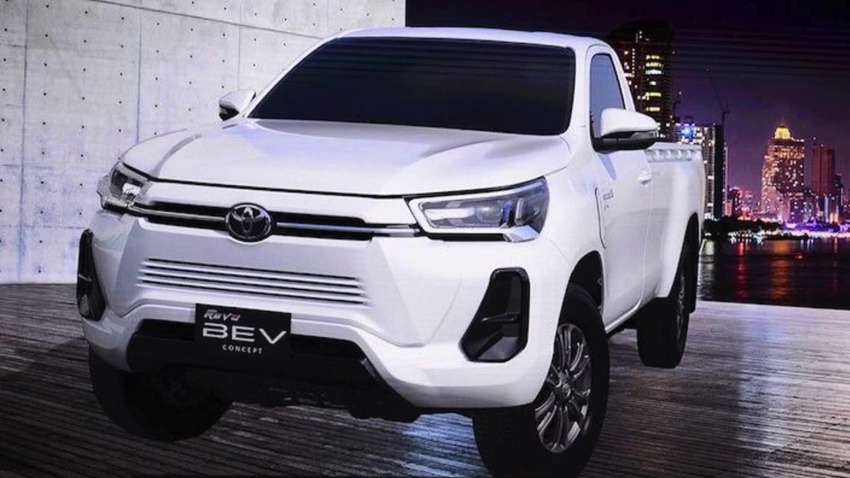 Toyota Hilux Revo BEV concept revealed in Thailand – preview for potential EV pick-up truck in the future 1557337