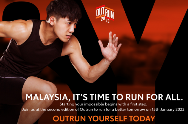 Toyota Outrun 2023 on Jan 15 – 10KM run for RM50, all proceeds go to the National Cancer Society Malaysia