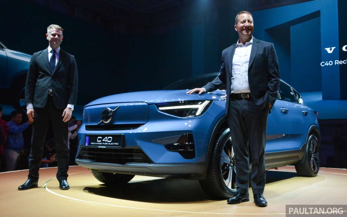 Volvo Car Malaysia 75 percent Recharge Pure Electric total sales 2025