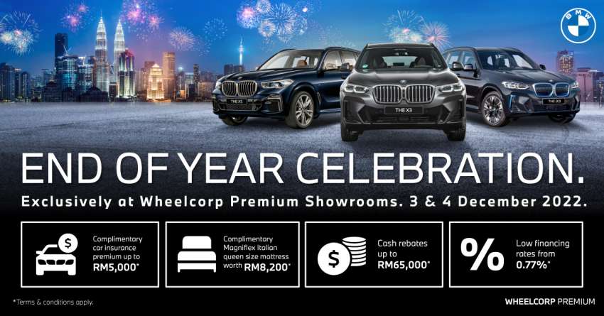 Wheelcorp Premium Year-End Celebration Bonanza from December 3-4 – enjoy rewards up to RM78k [AD] 1550864