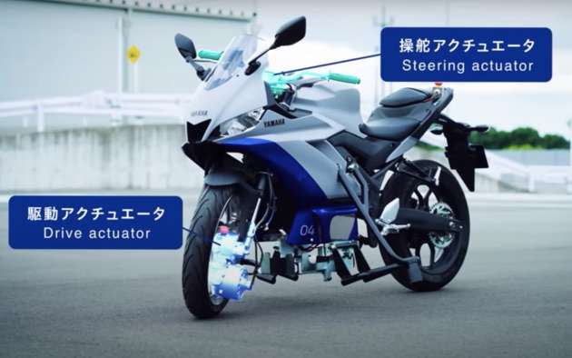 Yamaha tunjuk R3 boleh gerak dan imbang sendiri