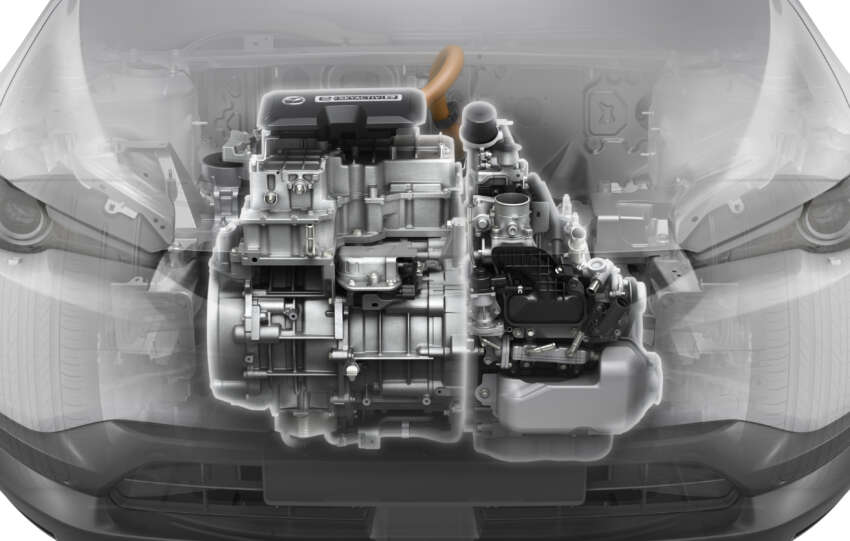 2023 Mazda MX-30 R-EV debuts – PHEV with rotary engine range extender; 85 km EV range; 50L fuel tank 1587868