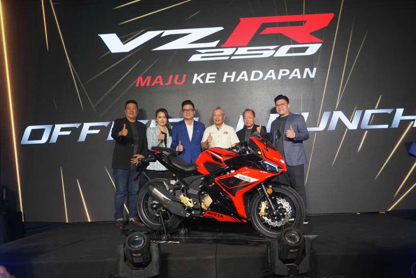 2023 Aveta VZR250 sportsbike now in Malaysia, RM15k 1566029
