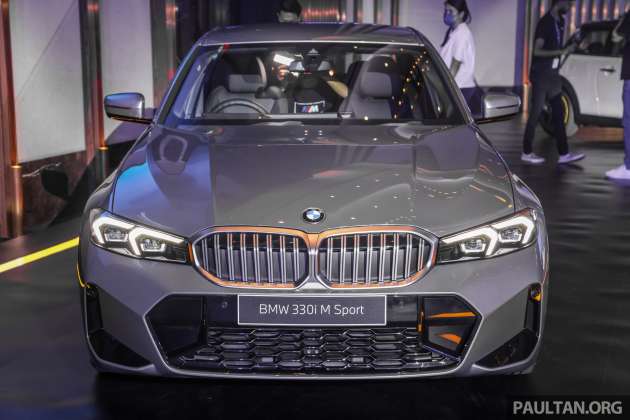2023 BMW 3 Series facelift – walk-around video of the G20 LCI in 3 flavours: 320i, 330i, 330e, from RM264k