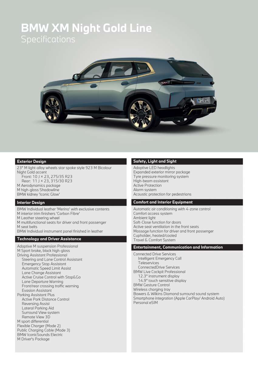 2023 BMW XM official pricing in Malaysia – from RM1.3 mil; PHEV SUV with 653 PS, 800 Nm; 0-100 km/h in 4.3s 1570353