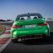 2023 BMW M3 CS debuts – special edition G80 sedan with 550 PS; 20 kg lighter; 0-100 km/h in 3.4 seconds