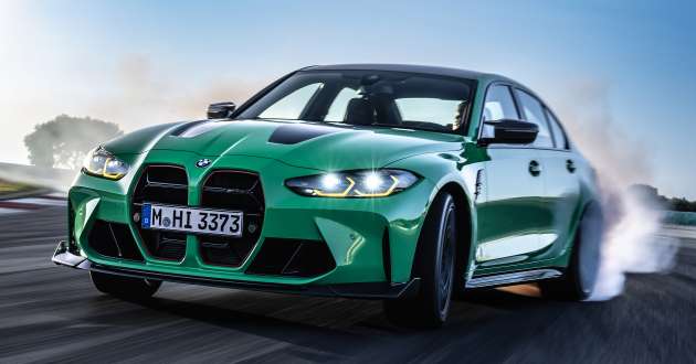 2023 BMW M3 CS debuts – special edition G80 sedan with 550 PS; 20 kg lighter; 0-100 km/h in 3.4 seconds