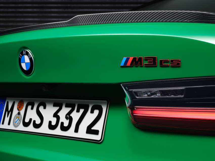 2023 BMW M3 CS debuts – special edition G80 sedan with 550 PS; 20 kg lighter; 0-100 km/h in 3.4 seconds Image #1570100