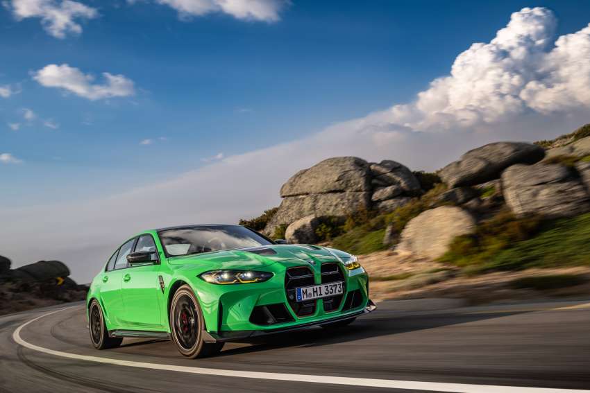 2023 BMW M3 CS debuts – special edition G80 sedan with 550 PS; 20 kg lighter; 0-100 km/h in 3.4 seconds Image #1569986