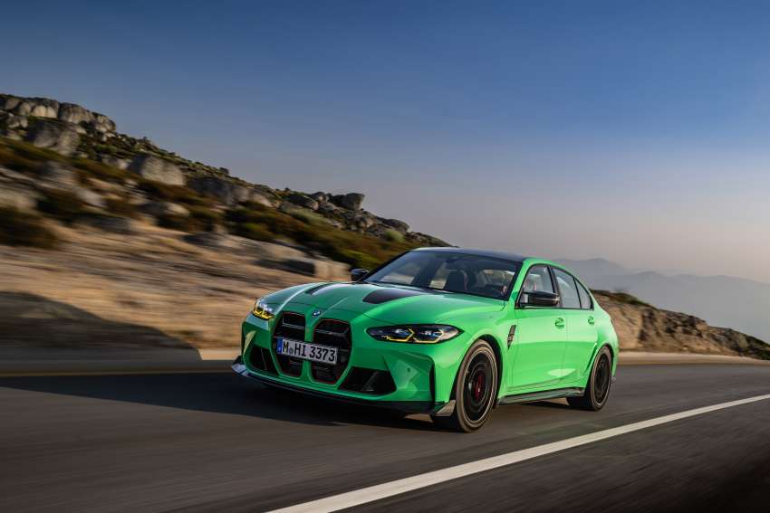 2023 BMW M3 CS debuts – special edition G80 sedan with 550 PS; 20 kg lighter; 0-100 km/h in 3.4 seconds Image #1569988