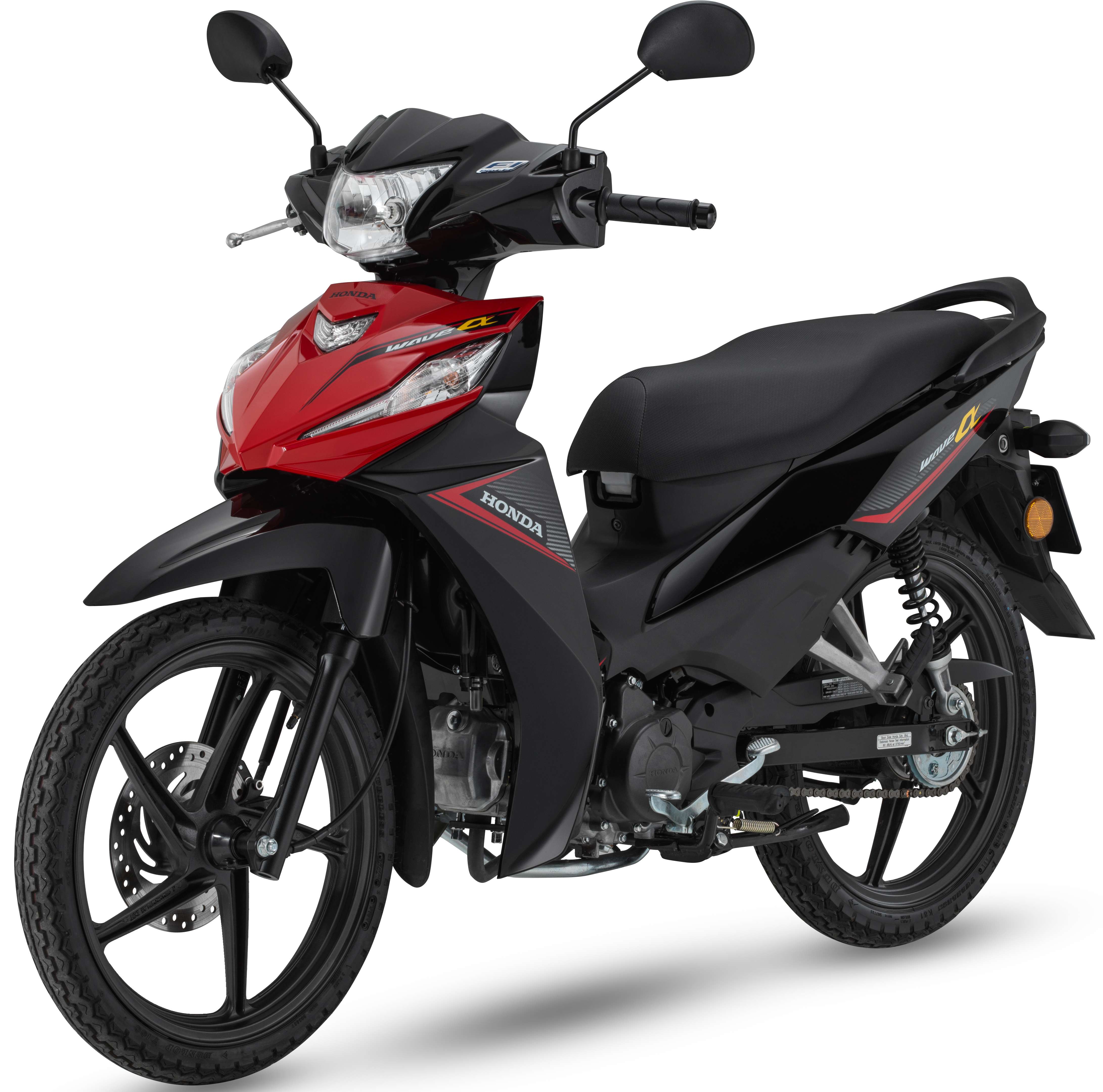 2023 Honda Wave Alpha updated for Malaysia now with EFI, larger 4.1