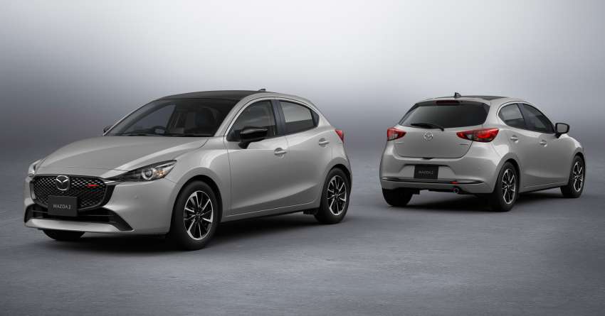 2023 Mazda 2 facelift debuts – updated hatchback gets new grilles, 8-inch infotainment, more customisation 1571050
