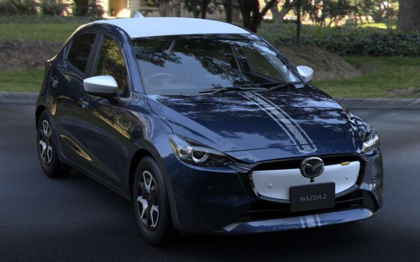 2023 Mazda 2 facelift debuts – updated hatchback gets new grilles, 8-inch infotainment, more customisation 1571083