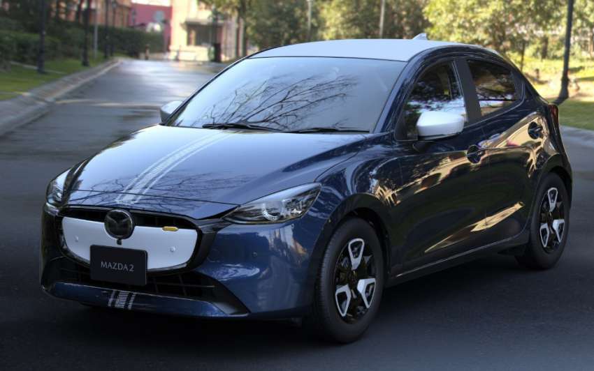 2023 Mazda 2 facelift debuts – updated hatchback gets new grilles, 8-inch infotainment, more customisation 1571084