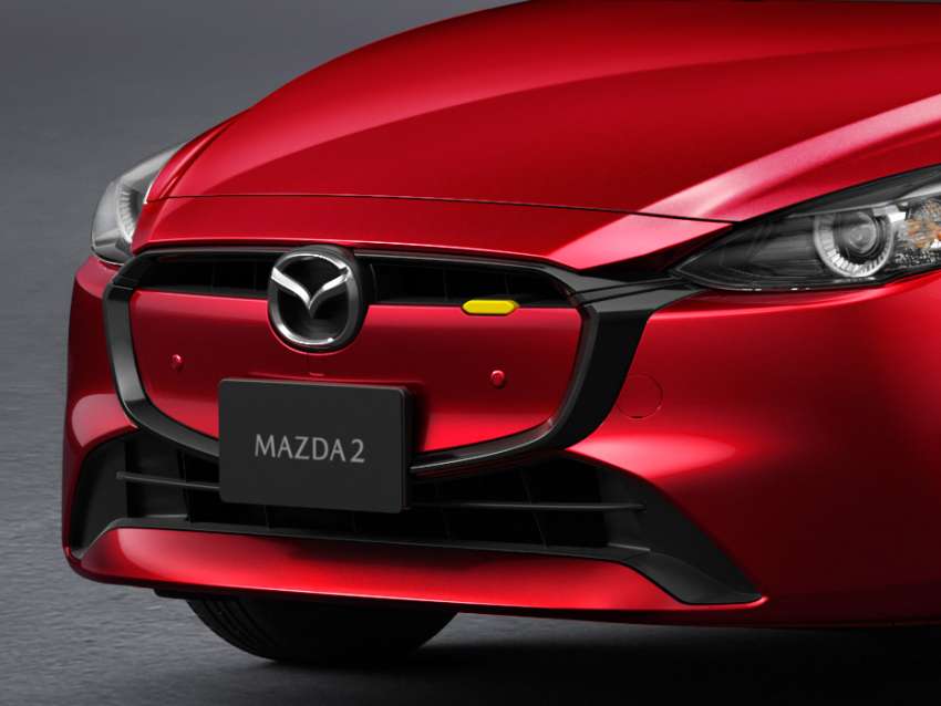 2023 Mazda 2 facelift debuts – updated hatchback gets new grilles, 8-inch infotainment, more customisation 1571052
